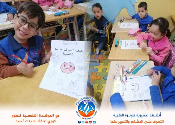  التعرف على مشاعرهم والتعبير عنها.