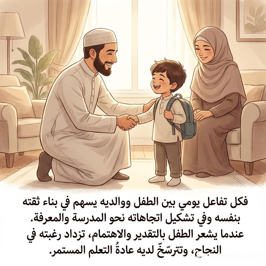 دور الأسرة في رفع دافعية الأطفال للتعلم