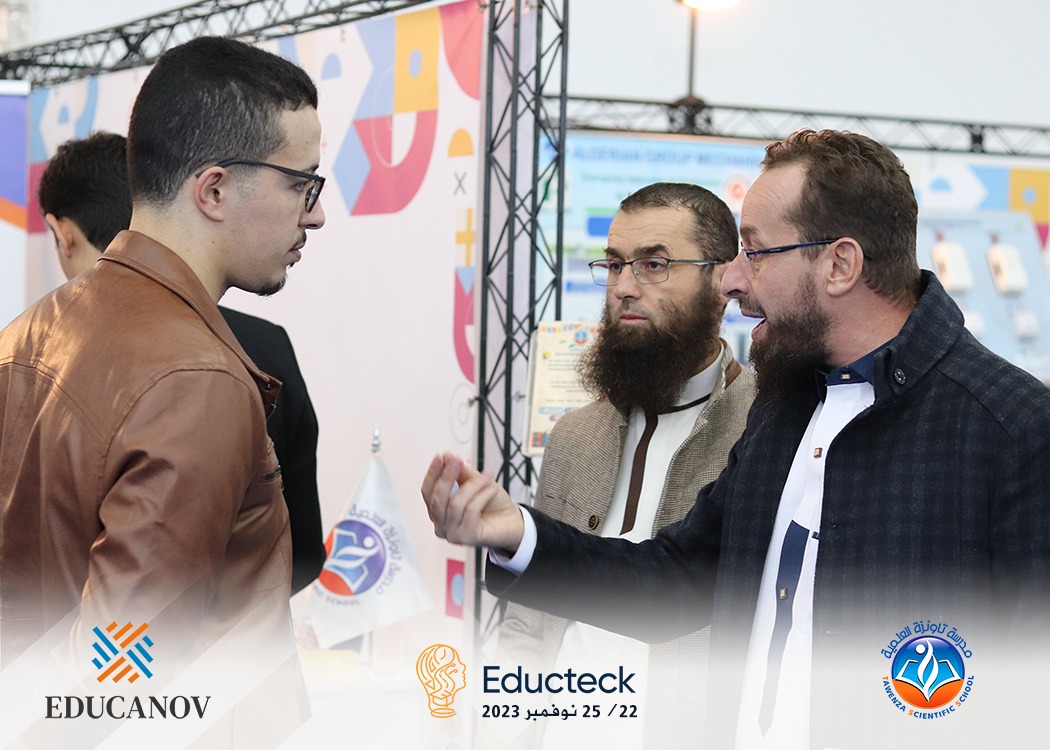 ✨ مؤسسة EDUCANOV للابتكار في التعليم و مدرسة_تاونز العلمية تشاركان بجناح مشترك في معرض التعليم وتكنولوجيات المعرفة Educteck بالجزائر العاصمة ✨