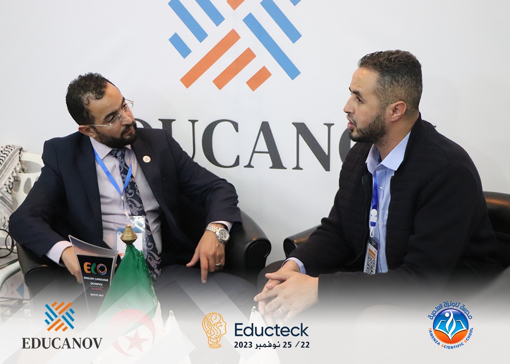 ✨ مؤسسة EDUCANOV للابتكار في التعليم و مدرسة_تاونز العلمية تشاركان بجناح مشترك في معرض التعليم وتكنولوجيات المعرفة Educteck بالجزائر العاصمة ✨