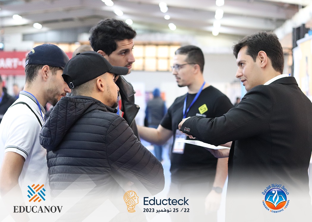 ✨ مؤسسة EDUCANOV للابتكار في التعليم و مدرسة_تاونز العلمية تشاركان بجناح مشترك في معرض التعليم وتكنولوجيات المعرفة Educteck بالجزائر العاصمة ✨