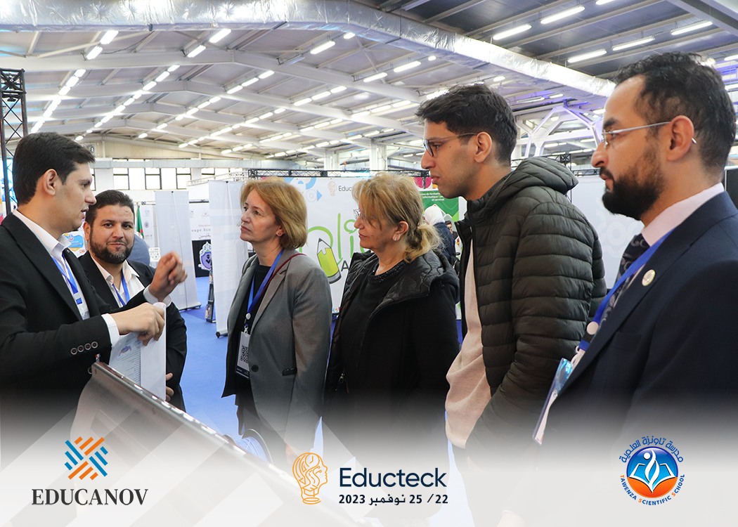 ✨ مؤسسة EDUCANOV للابتكار في التعليم و مدرسة_تاونز العلمية تشاركان بجناح مشترك في معرض التعليم وتكنولوجيات المعرفة Educteck بالجزائر العاصمة ✨
