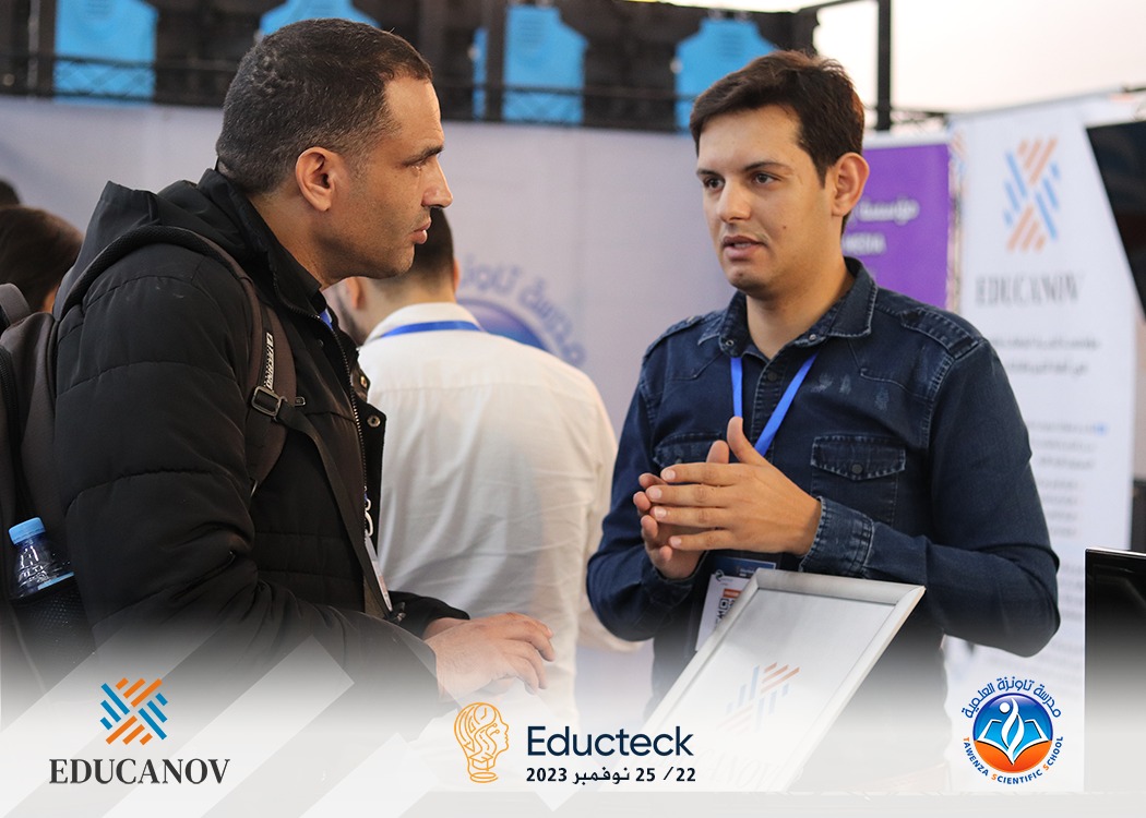 ✨ مؤسسة EDUCANOV للابتكار في التعليم و مدرسة_تاونز العلمية تشاركان بجناح مشترك في معرض التعليم وتكنولوجيات المعرفة Educteck بالجزائر العاصمة ✨
