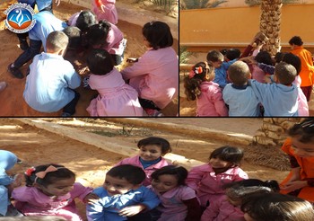 رحلة البحث عن الحرفين * ب * و *ت* مع قسم التحضيري -ب-