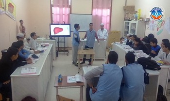  تجربة الكبد المغسول مع قسم الثانية ثانوي ب