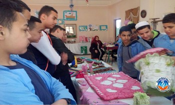 visite to the centre of handicap children