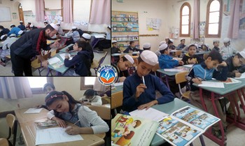 تاونزة العلمية تُنظم التصفيات الأولى لمشروع تحدي القراءة العربي  على مستوى الأطوار التعليمية في المؤسسة