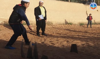 مدرسة تاونزة العلمية الثانية في مسابقة تاحجورت في احتفالات ينار 2968