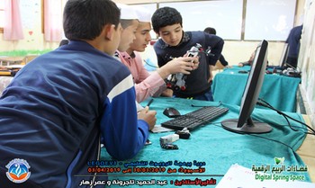 فضاءات الربيع الرقمية - الاسبوع الثاني-