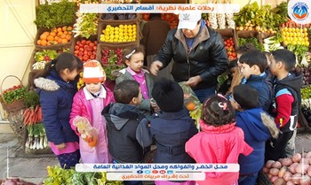 براعم التحضيري في محل الخضر والفواكه ومحل المواد الغذائية العامة