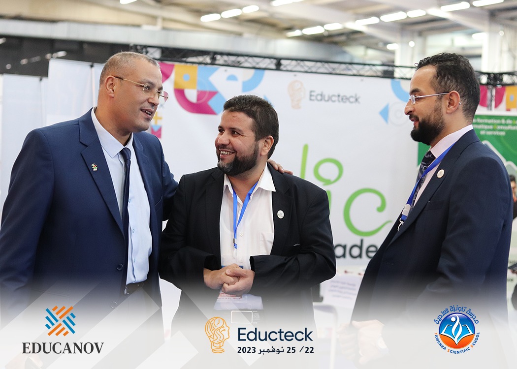 ✨ مؤسسة EDUCANOV للابتكار في التعليم و مدرسة_تاونز العلمية تشاركان بجناح مشترك في معرض التعليم وتكنولوجيات المعرفة Educteck بالجزائر العاصمة ✨